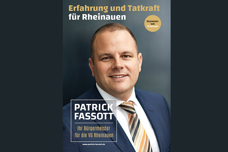 Kampagne Patrick Fassott - Plakat