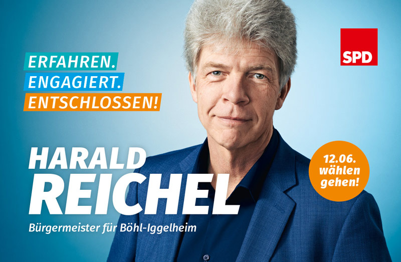 Kampagne Harald Reichel - Großflächenplakat