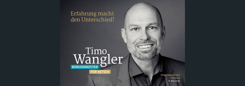 Kampagne Timo Wangler - Folder
