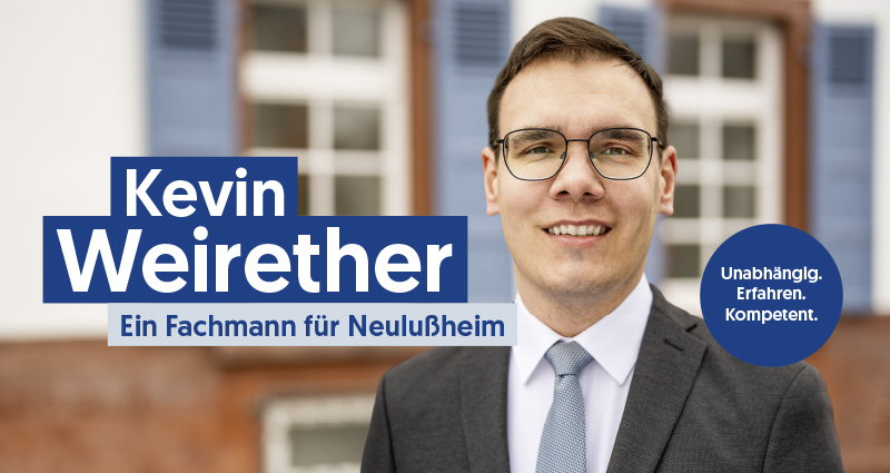 Kampagne Kevin Weirether - Großfläche